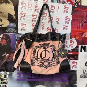 Juicy Couture vintage velour bag